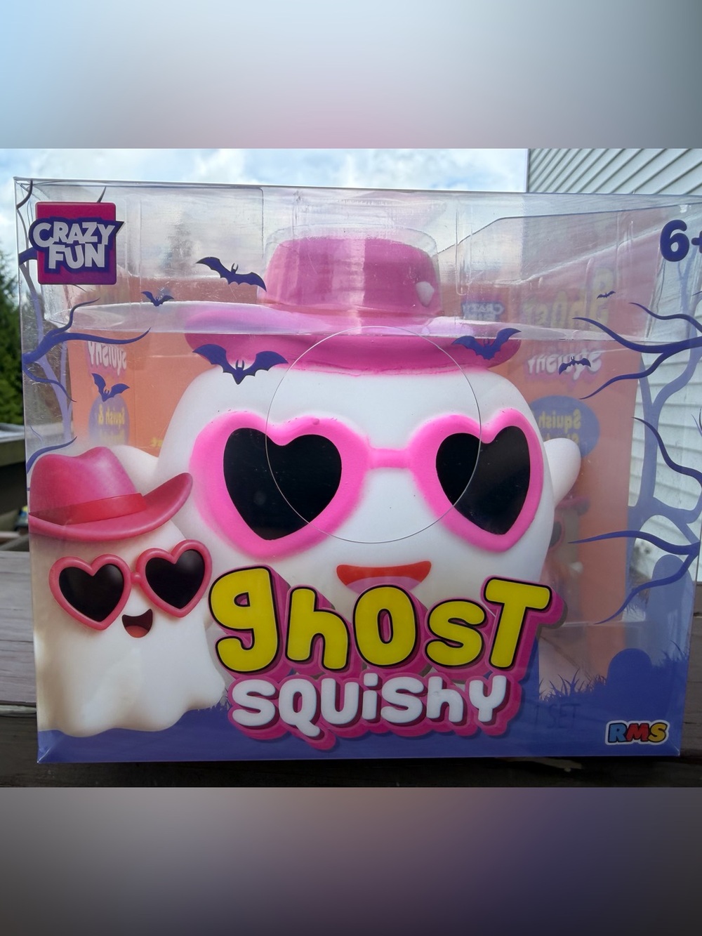 RMS Ghost Squishy with Heart Sunglasses- Limited Edition
